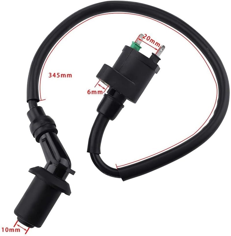 AloneGoer GY6 Racing Ignition Coil SSR 125 A7TC Spark Plug Wire for 50CC 150CC 110CC 125CC 80CC 90CC Moped Scooter ATV Go Kart Pit Dirt Bike Engine Motorcycle High Performance Parts - Image 4